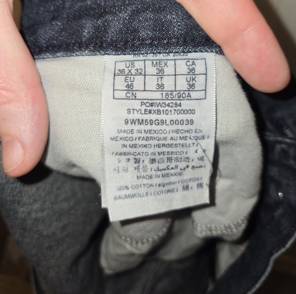 (38x34) Guess Men's Slim Straight Del Mar Fit Jeans - Picture 7 of 9